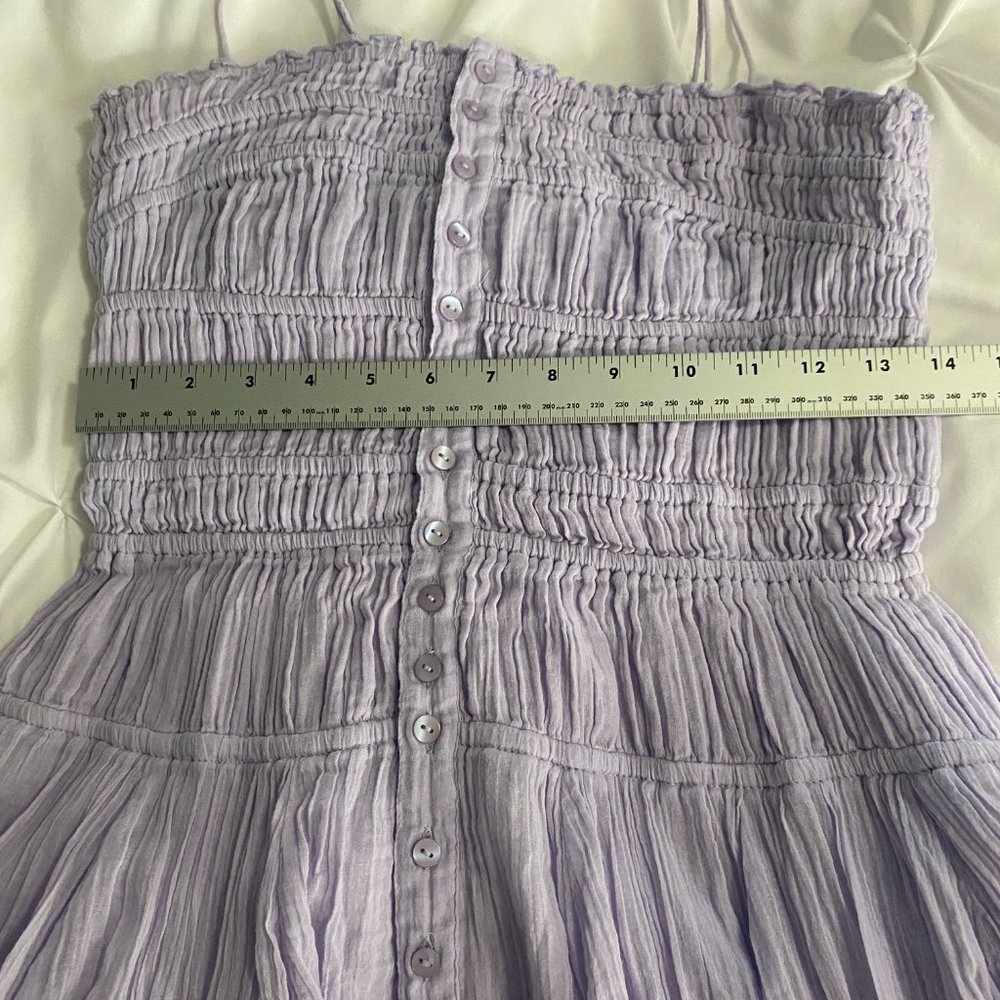 Free People Lausanne dress PURPLE SMALL - Picture 4 of 8